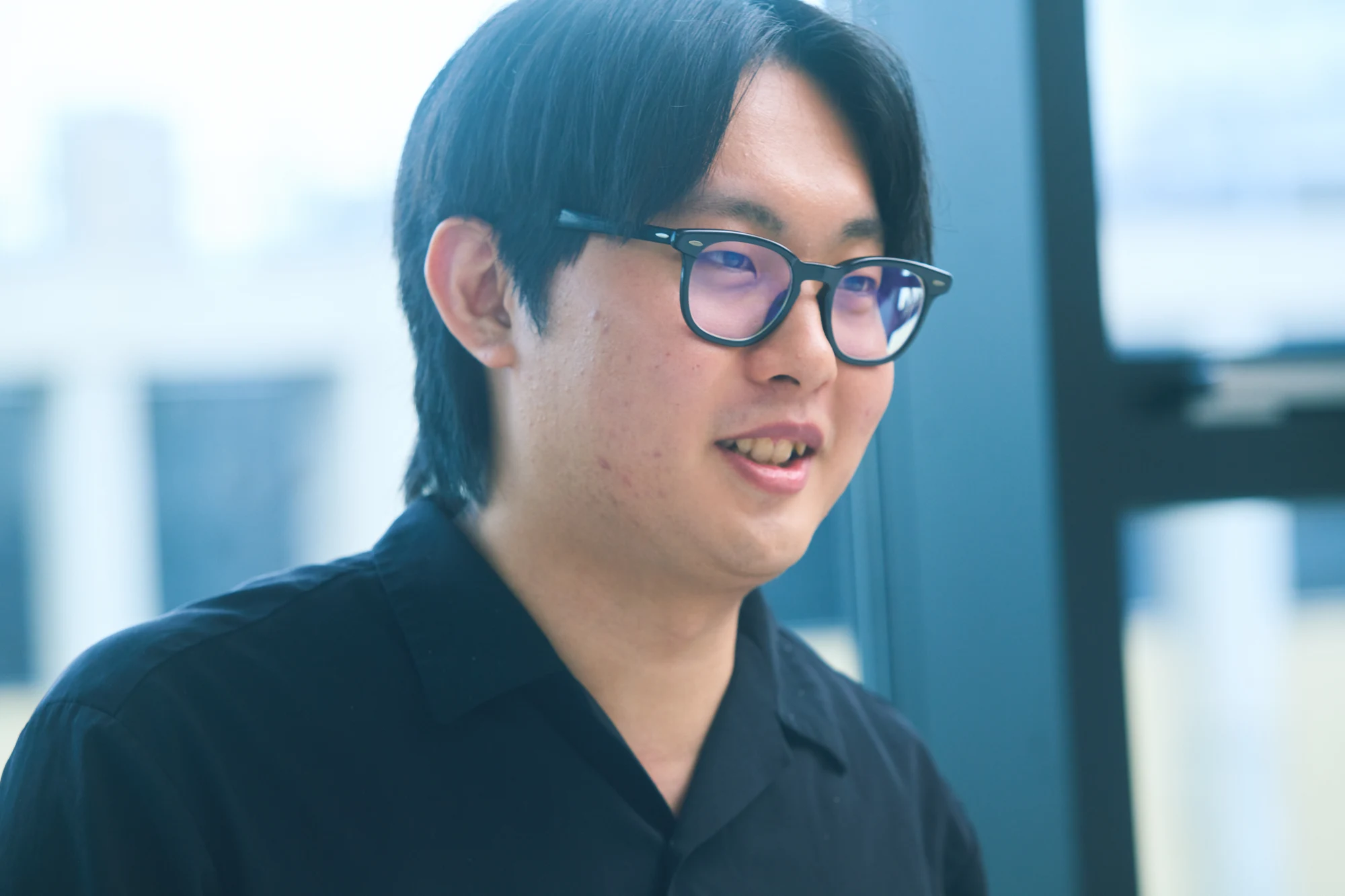 AIを使った仕事に関心を持ったきっかけを語る菊池駿也