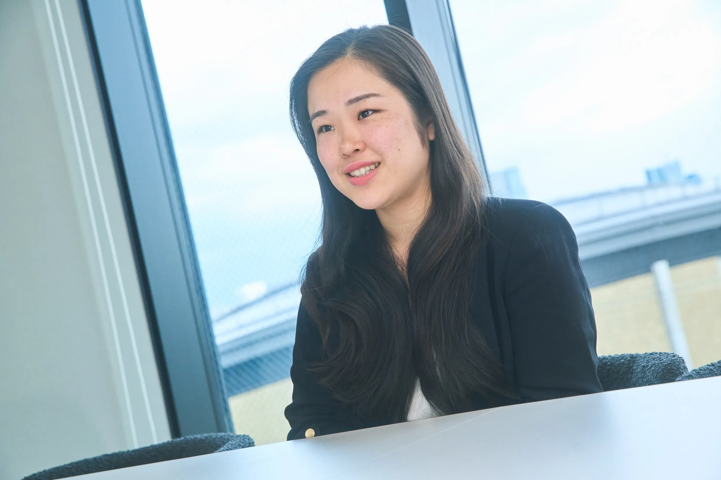 株式会社プロパゲートの採用インタビューで営業の面白さについて語る様子