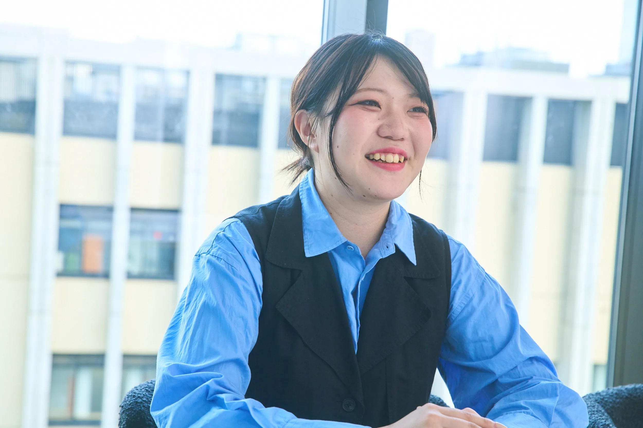 株式会社プロパゲートの採用インタビューで成果の手応えについて語る様子
