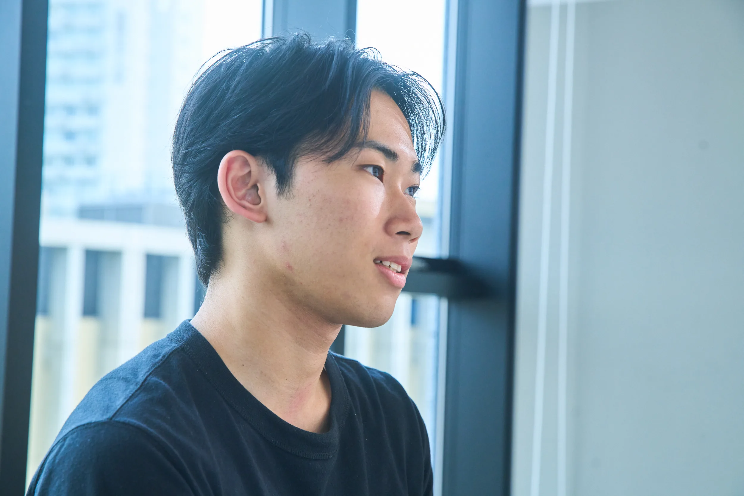 中村 茅斗が営業リーダーとしての実務を語る様子