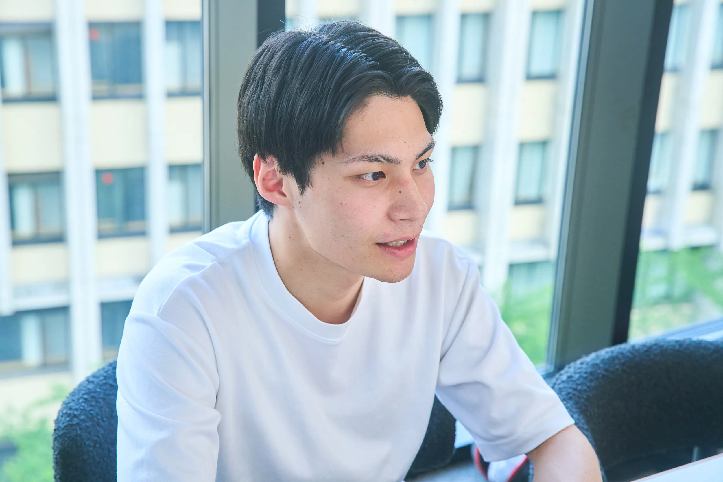 株式会社プロパゲートの採用インタビューで仕事に向き合う様子
