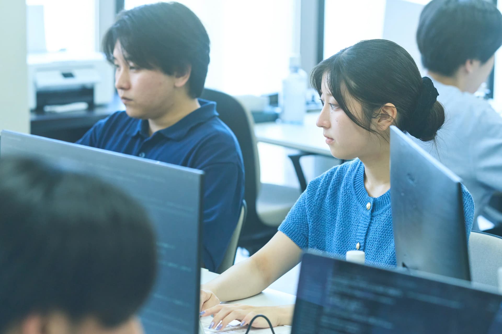 ホームページの制作と運用に取り組むプロパゲートのメンバー