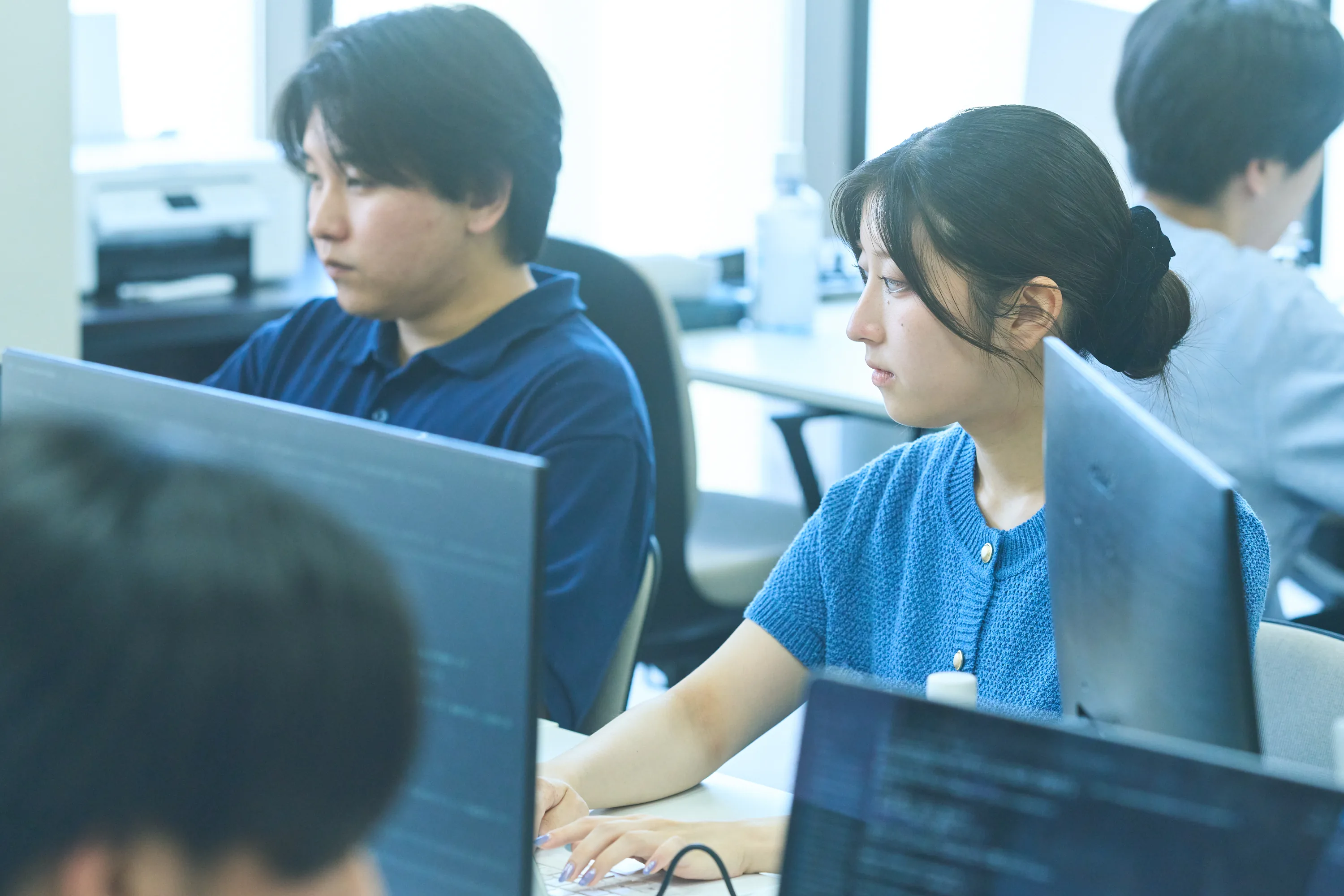 ホームページの制作と運用に取り組むプロパゲートのメンバー
